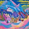 Winter In Davos Ernst Ludwig Kirchner Diamond Painting