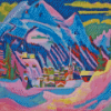 Winter In Davos Ernst Ludwig Kirchner Diamond Painting