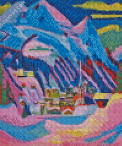 Winter In Davos Ernst Ludwig Kirchner Diamond Painting