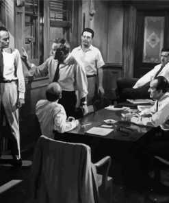 12 Angry Men Diamond Painting