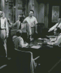 12 Angry Men Diamond Painting