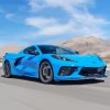 2022 Blue Corvette Stingray Diamond Painting