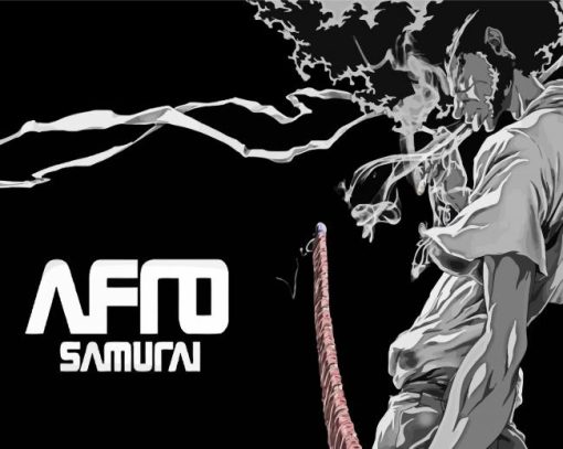 Afro Samurai Poster Diamond Painting