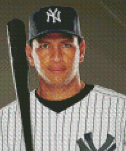 Alex Rodriguez Diamond Painting