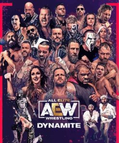 All Elite Wrestling Dynamite Diamond Painting