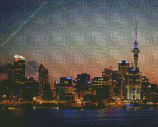 Auckland Night Diamond Painting