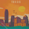 Austin Texas Poster Diamond Painting