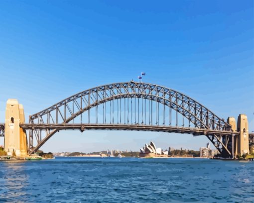 Australia Harbour Bridge Diamond Painting