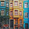 Balat Istanbul Turkey Diamond Painting