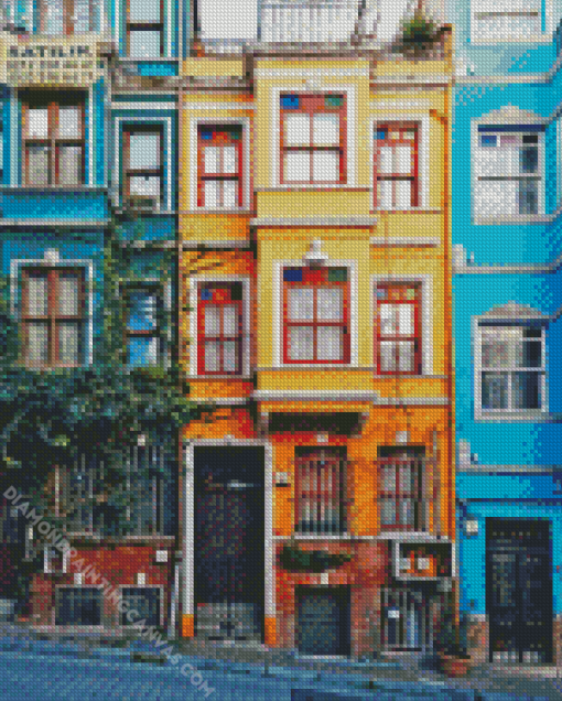 Balat Istanbul Turkey Diamond Painting