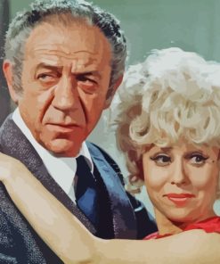 Barbara Windsor And Sid James Diamond Painting