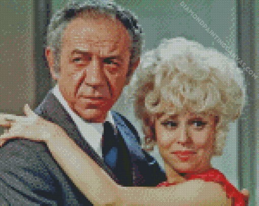 Barbara Windsor And Sid James Diamond Painting