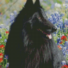 Belgian Sheepdog Diamond Painting