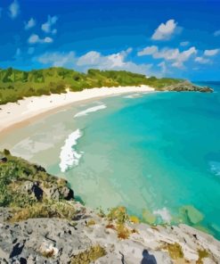 Bermuda Island Beach Diamond Painting