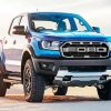 Blue Ford Ranger Diamond Painting