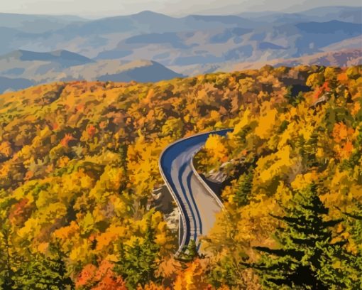 Blue Ridge Parkway Diamond Painting