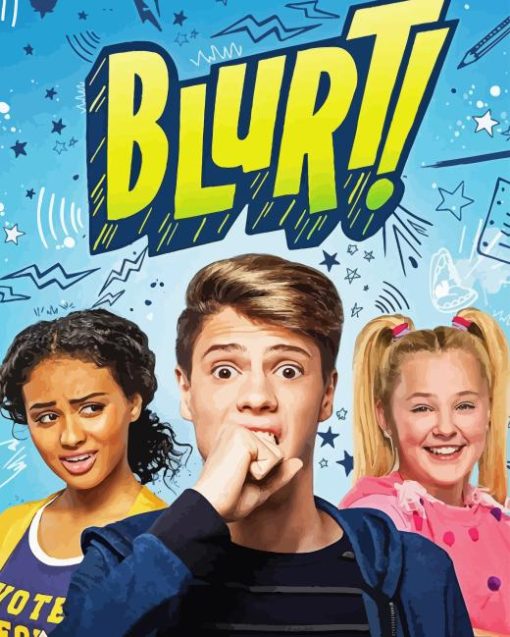 Blurt Movie Poster Diamond Painting