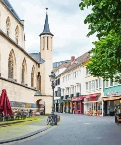 Bonn Old Alleys Diamond Painting