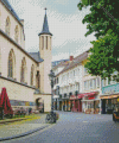 Bonn Old Alleys Diamond Painting