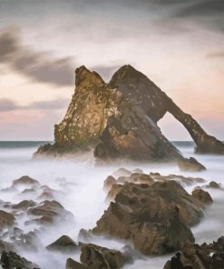 Bow Fiddle Rock Scotland Diamond Painting