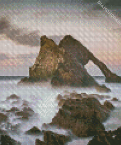 Bow Fiddle Rock Scotland Diamond Painting