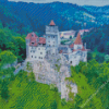 Bran Castle Romania Diamond Painting