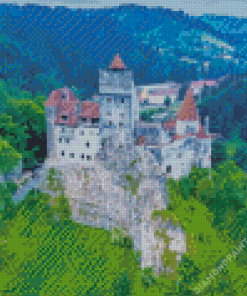 Bran Castle Romania Diamond Painting