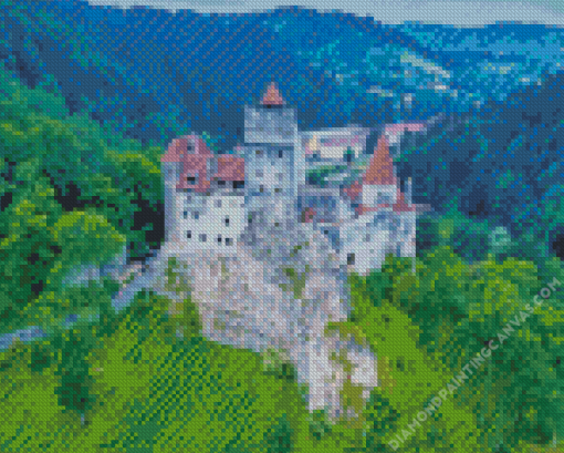 Bran Castle Romania Diamond Painting