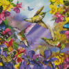 Butterflies And Hummingbirds Diamond Painting