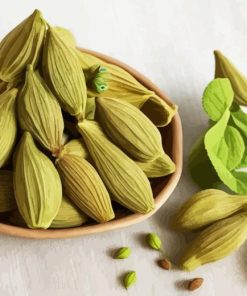 Cardamom Seeds In Bowl Diamond Painting