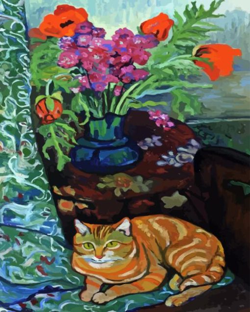 Cat By Suzanne Valadon Diamond Painting