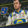 Chase Elliott Diamond Painting