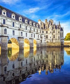 Chenonceau Castle Loire Diamond Painting