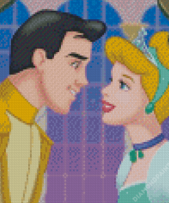 Cinderella And Prince Diamond Painting