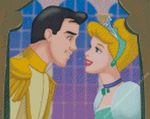 Cinderella And Prince Diamond Painting