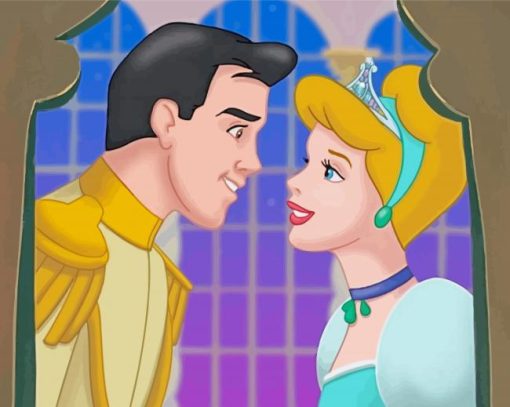 Cinderella And Prince Diamond Painting