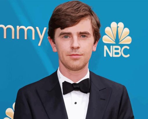 Classy Freddie Highmore Diamond Painting