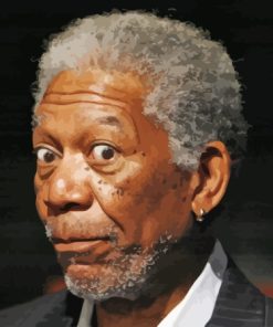 Cool Morgan Freeman Diamond Painting