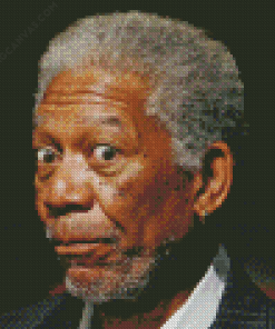 Cool Morgan Freeman Diamond Painting