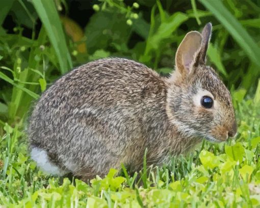 Cottontail Diamond Painting