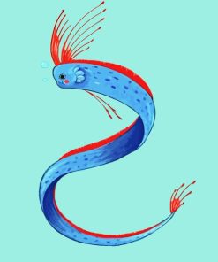 Cute Oarfish Art Diamond Painting