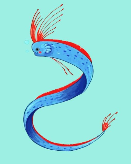 Cute Oarfish Art Diamond Painting