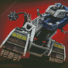 D Structs Dinotrux Diamond Painting