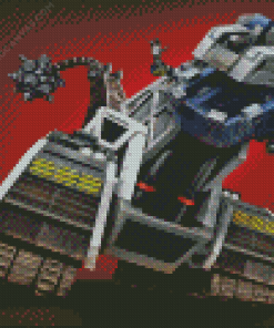 D Structs Dinotrux Diamond Painting