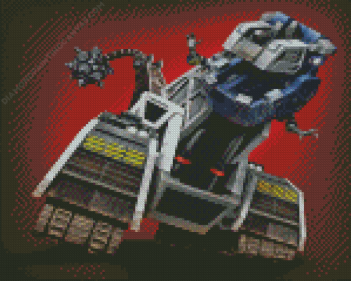 D Structs Dinotrux Diamond Painting