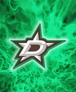 Dallas Stars Logo Diamond Painting