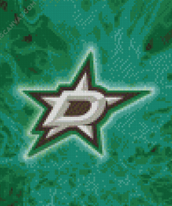 Dallas Stars Logo Diamond Painting