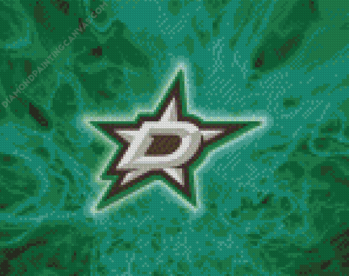 Dallas Stars Logo Diamond Painting