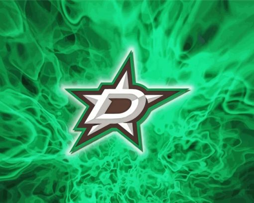 Dallas Stars Logo Diamond Painting