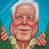 David Attenborough Diamond Painting